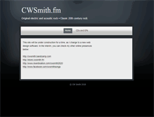 Tablet Screenshot of cwsmith.fm